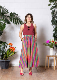Bowie Skirt - Long Lines Retro