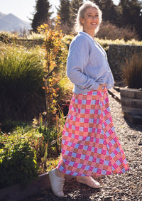 Bowie Skirt - Nice Splice Multigrain