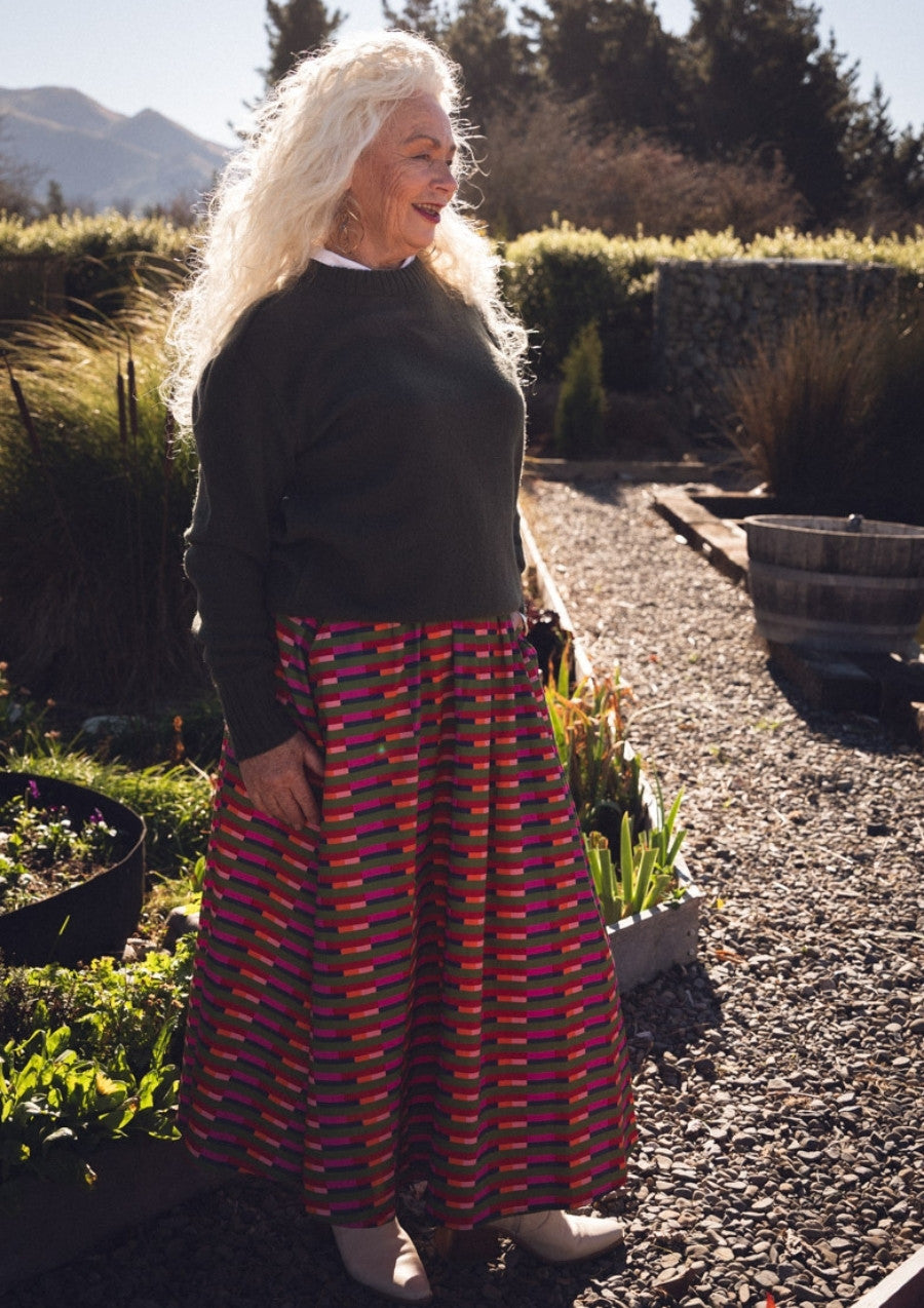 Bowie Skirt - Long Lines Retro