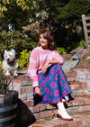 SAMPLE-Bowie Skirt - Daisy Red