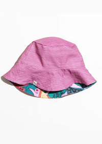 Bucket Hat - Wilderness Pink / Thin Pin Bubblegum