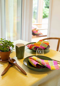 Fruit Salad Cotton Linen Napkins