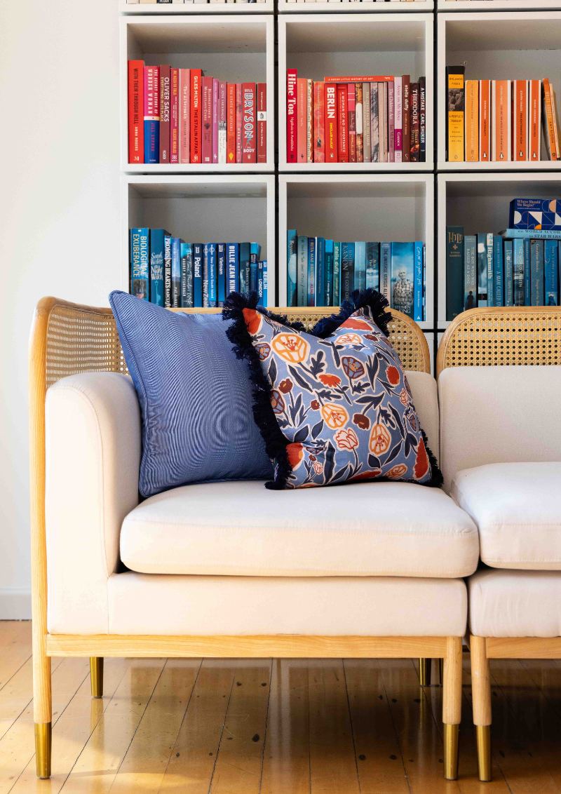 Cushion - Euni Blue / Euni Green