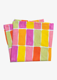 Fruit Salad Cotton Linen Napkins