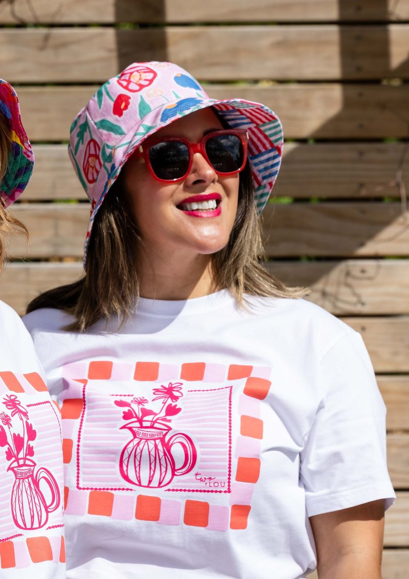 Bucket Hat - Euni Pink / Nice Splice Fresh