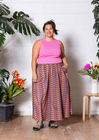 Bowie Skirt - Long Lines Retro