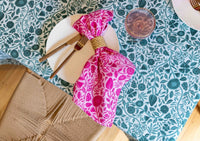 Nouveau Pink Cotton Line Napkins