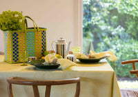 Thin Pin Citrus Cotton Linen Napkins