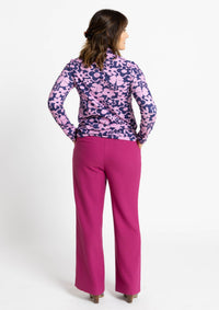 Roller Turtleneck - Bouquet Rose