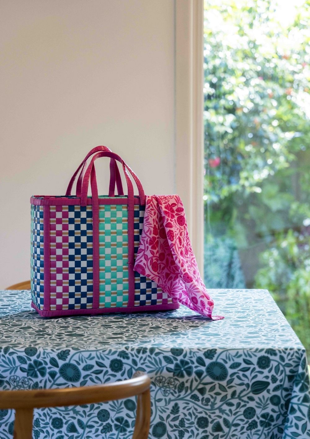 Nouveau Pink Cotton Line Napkins