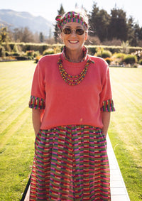 Peta Shirt Dress - Long Lines Retro