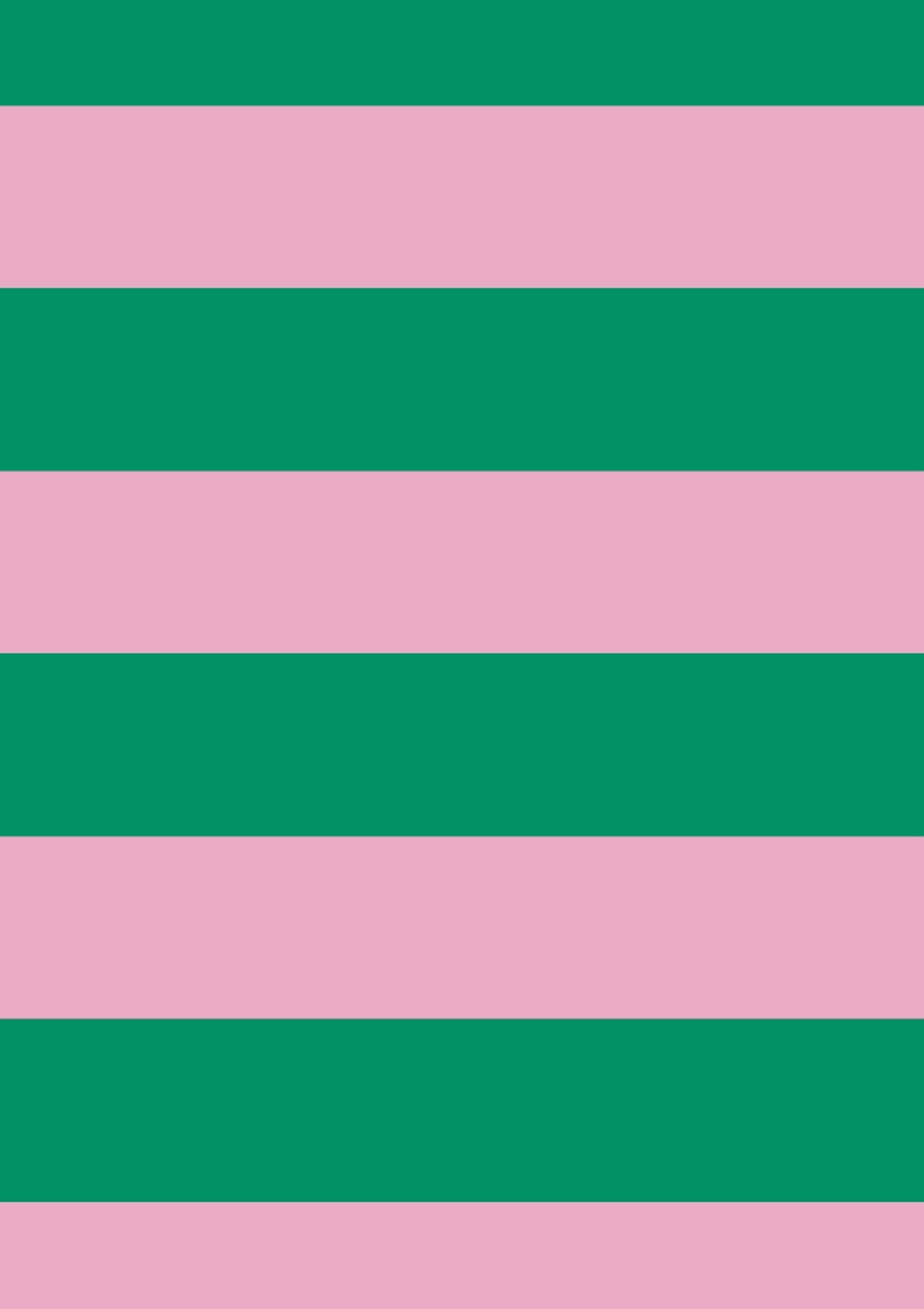 Roller Turtleneck - Shamrock & Rose Stripe