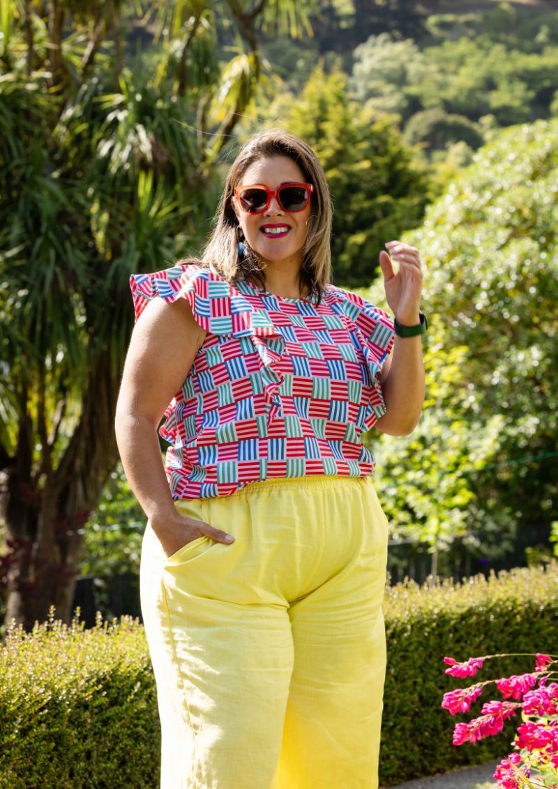 Vita Frill Top - Nice Splice Fresh