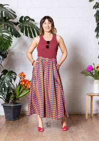 Bowie Skirt - Long Lines Retro