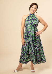 Portia Halterneck Dress - FloraNova