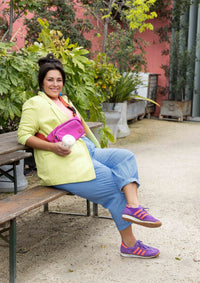 Balloon Pant - Thin Pin Blue