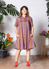 Jolie Dress - Long Lines Retro