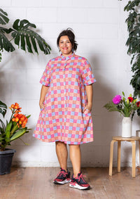 Jolie Dress - Nice Splice Multigrain