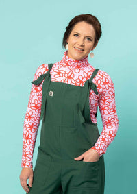 Roller turtleneck - Bloom Scarlet